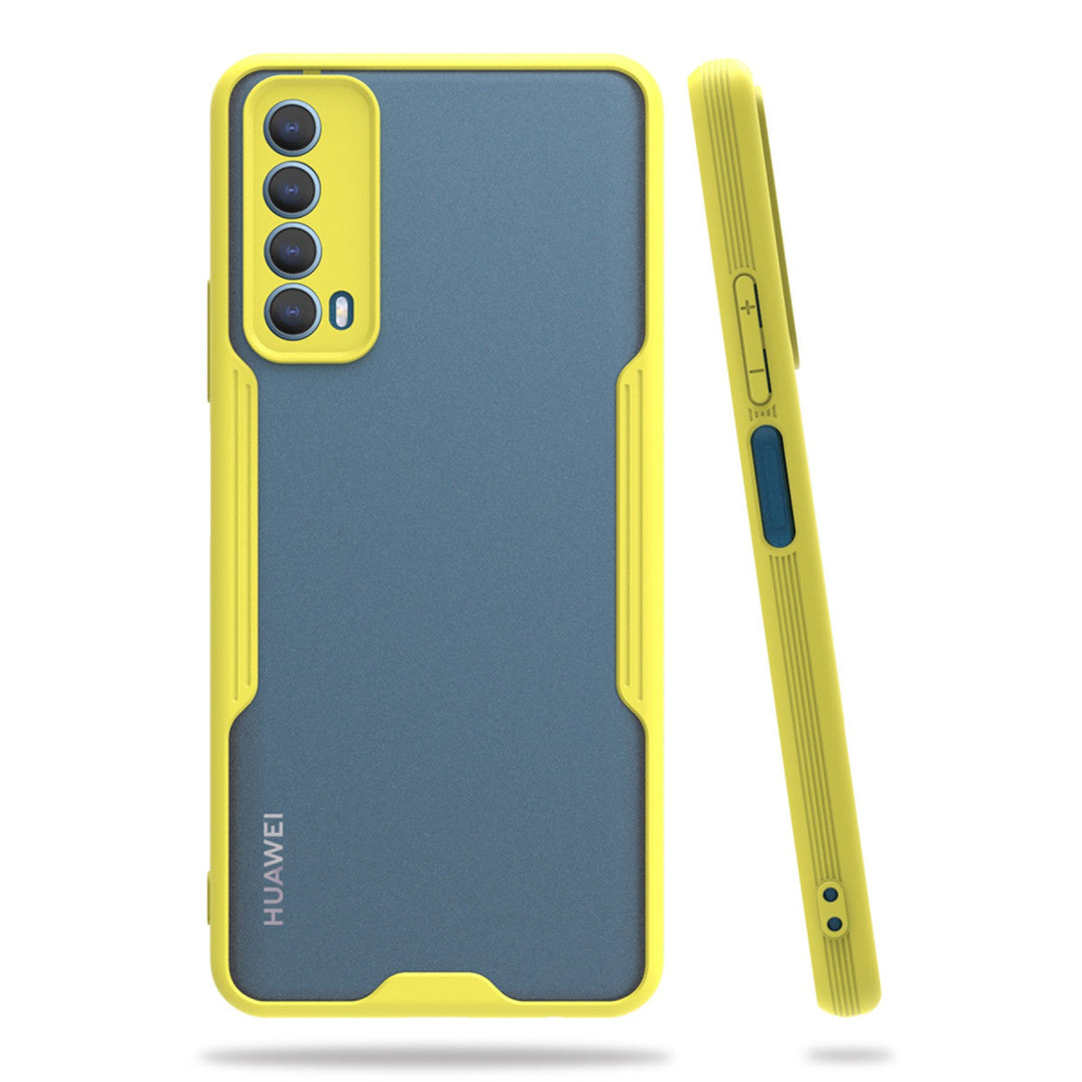 Newface Huawei P Smart 2021 Kılıf Platin Silikon