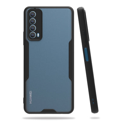 Newface Huawei P Smart 2021 Kılıf Platin Silikon