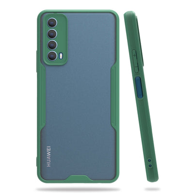 Newface Huawei P Smart 2021 Kılıf Platin Silikon