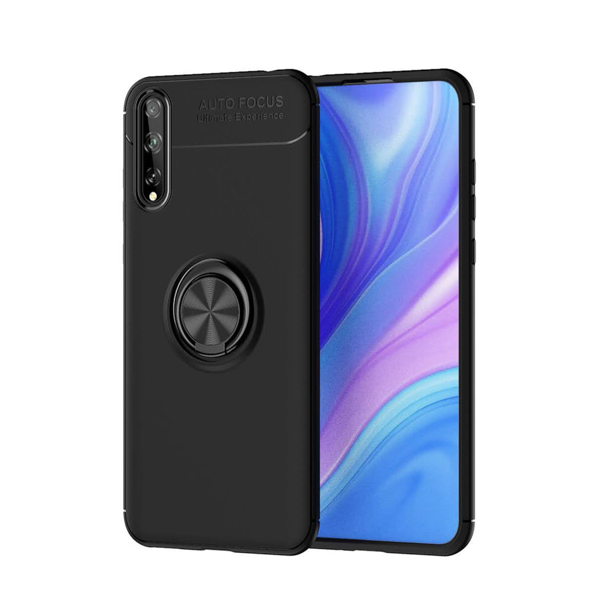 Newface Huawei P Smart S Kılıf Range Yüzüklü Silikon