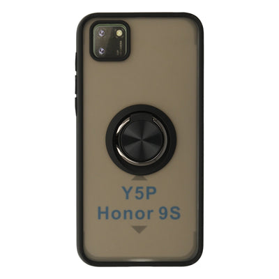 Newface Huawei Y5P Kılıf Montreal Yüzüklü Silikon Kapak