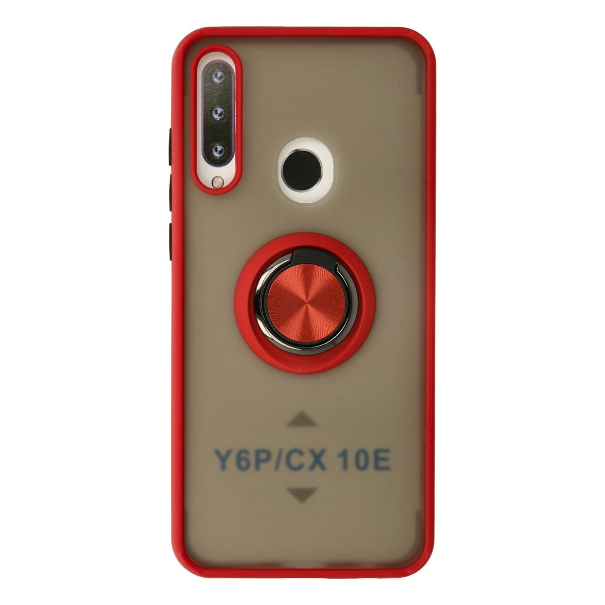 Newface Huawei Y6P Kılıf Montreal Yüzüklü Silikon Kapak