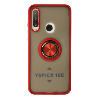 Newface Huawei Y6P Kılıf Montreal Yüzüklü Silikon Kapak