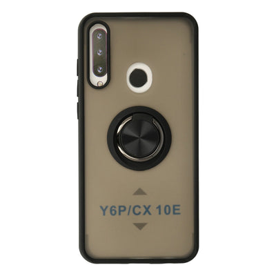 Newface Huawei Y6P Kılıf Montreal Yüzüklü Silikon Kapak