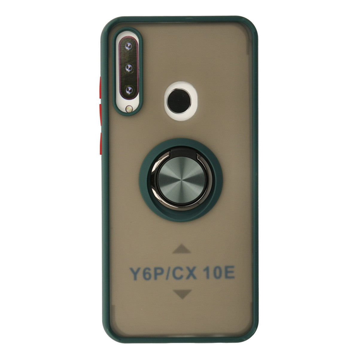 Newface Huawei Y6P Kılıf Montreal Yüzüklü Silikon Kapak