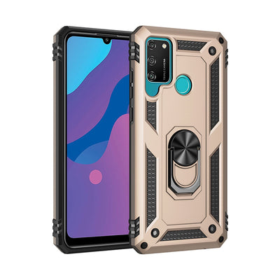 Newface Huawei Y6P Kılıf Sofya Yüzüklü Silikon Kapak