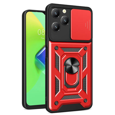 Newface İnfinix Hot 40 Pro Kılıf Pars Lens Yüzüklü Silikon