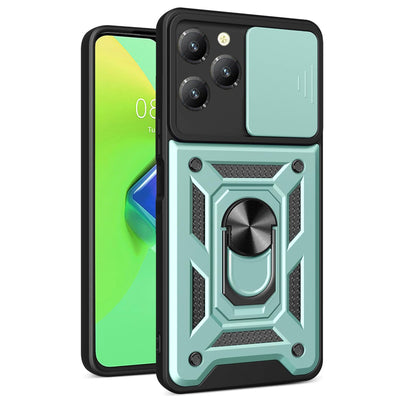 Newface İnfinix Hot 40 Pro Kılıf Pars Lens Yüzüklü Silikon