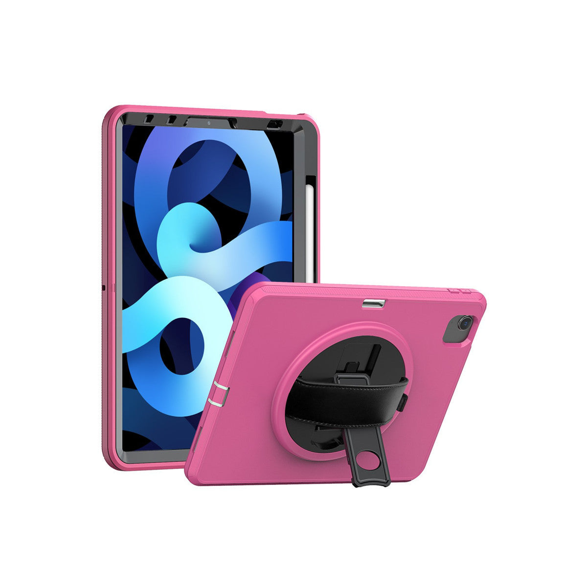 Newface iPad 2022 10.9 (10.nesil) Kılıf Hand Strap Tablet Kılıfı