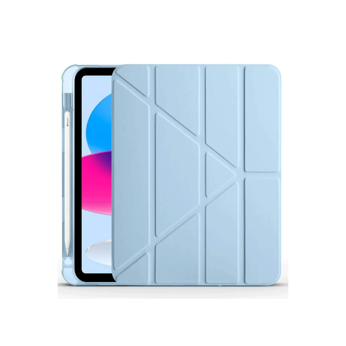 Newface iPad 2022 10.9 (10.nesil) Kılıf Kalemlikli Mars Tablet Kılıfı