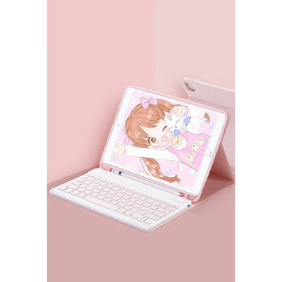 Newface iPad 2022 10.9 (10.nesil) Kılıf KC01 Smart Klavyeli Tablet Kılıfı