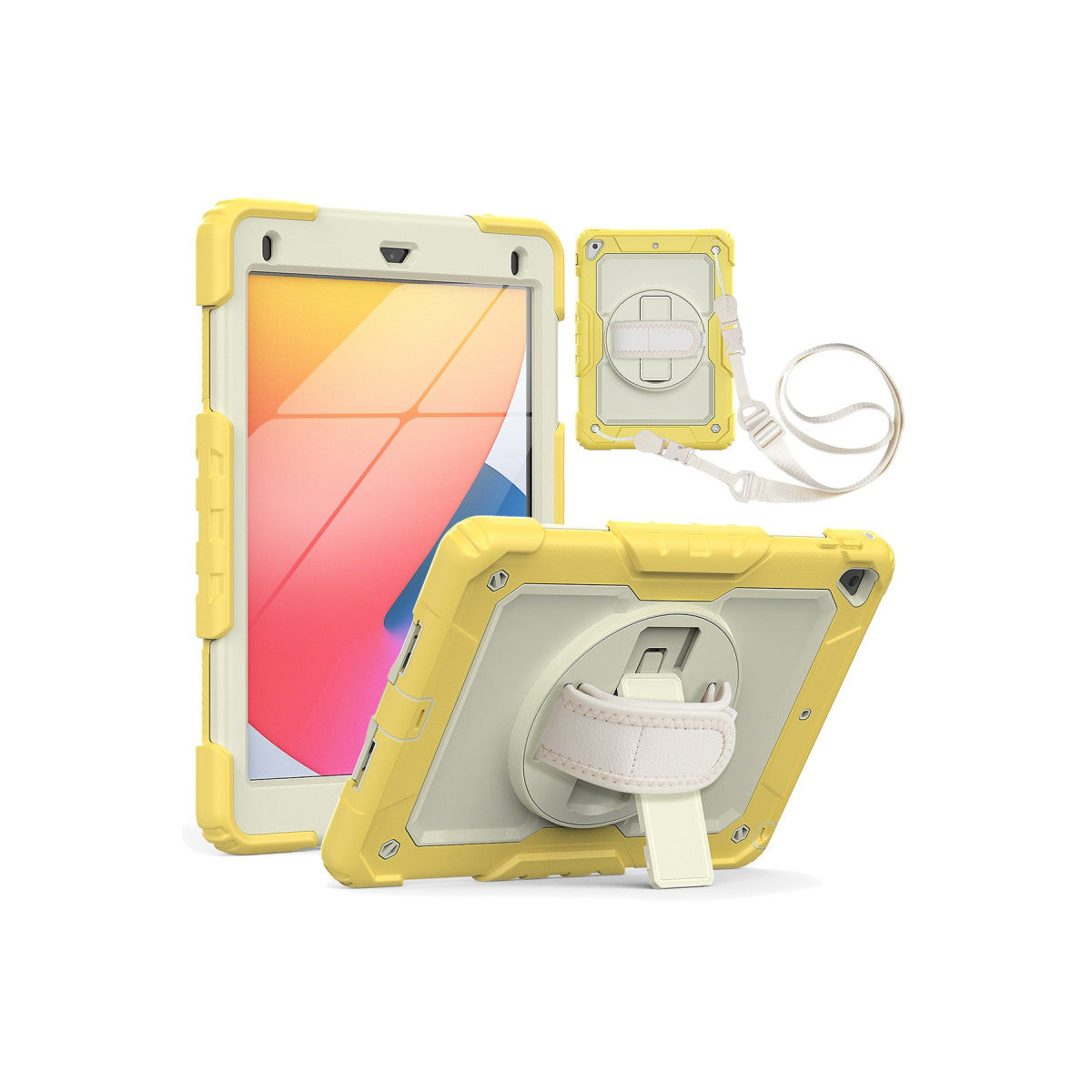 Newface iPad 5 Air 9.7 Kılıf Strap New Tablet Kapak