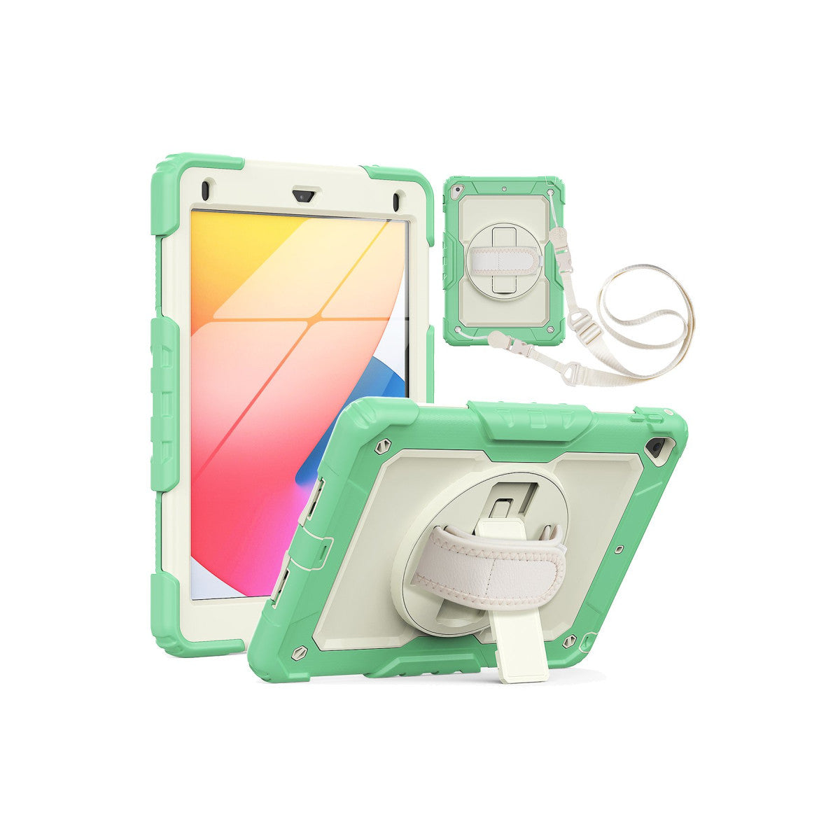 Newface iPad 5 Air 9.7 Kılıf Strap New Tablet Kapak