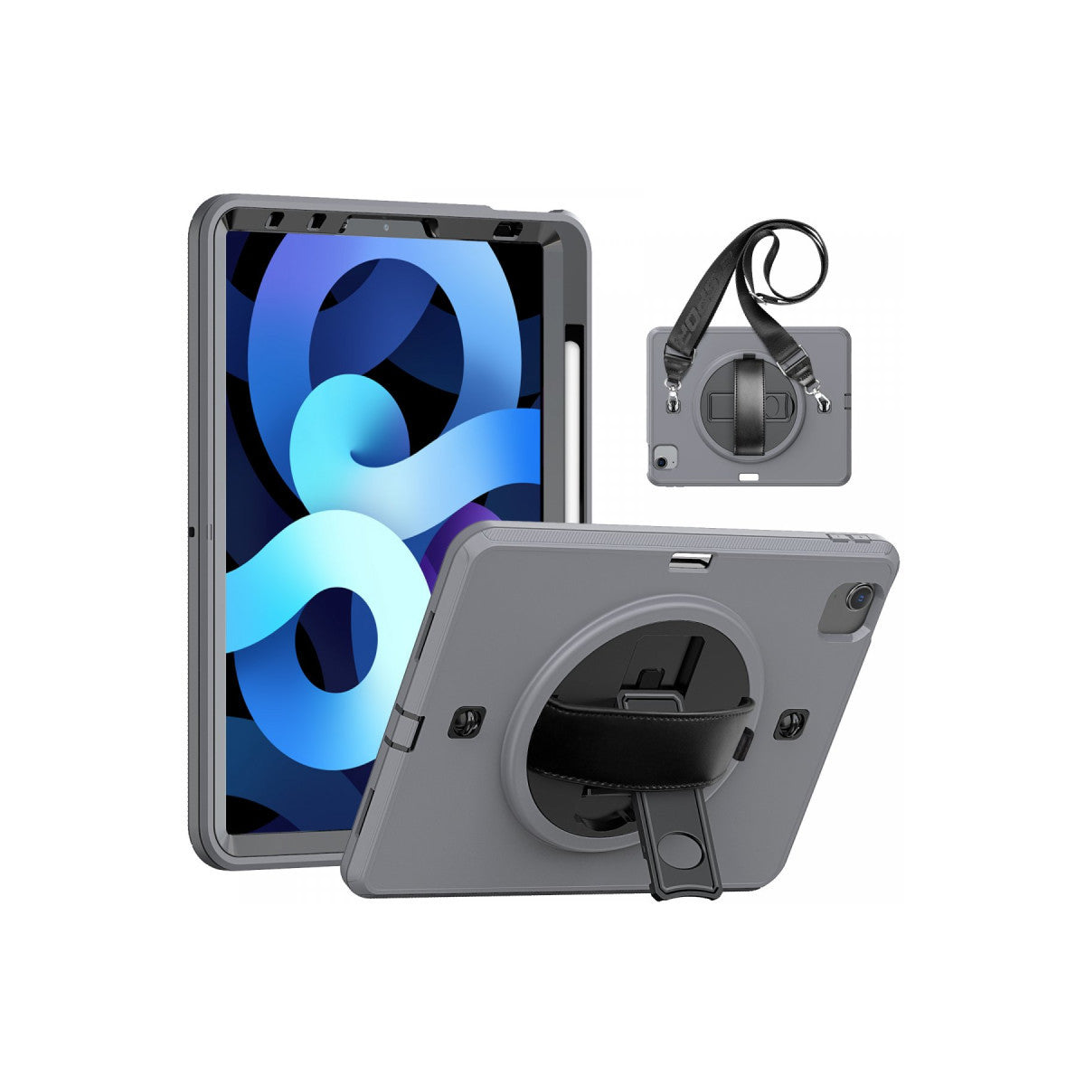 Newface iPad Pro 11 (2020) Kılıf Strap-C Otterbox Tablet Kapak