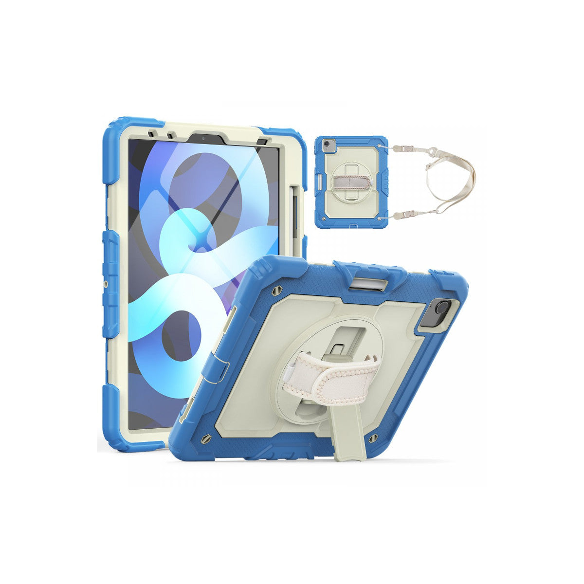 Newface iPad Pro 11 (2020) Kılıf Strap New Tablet Kapak