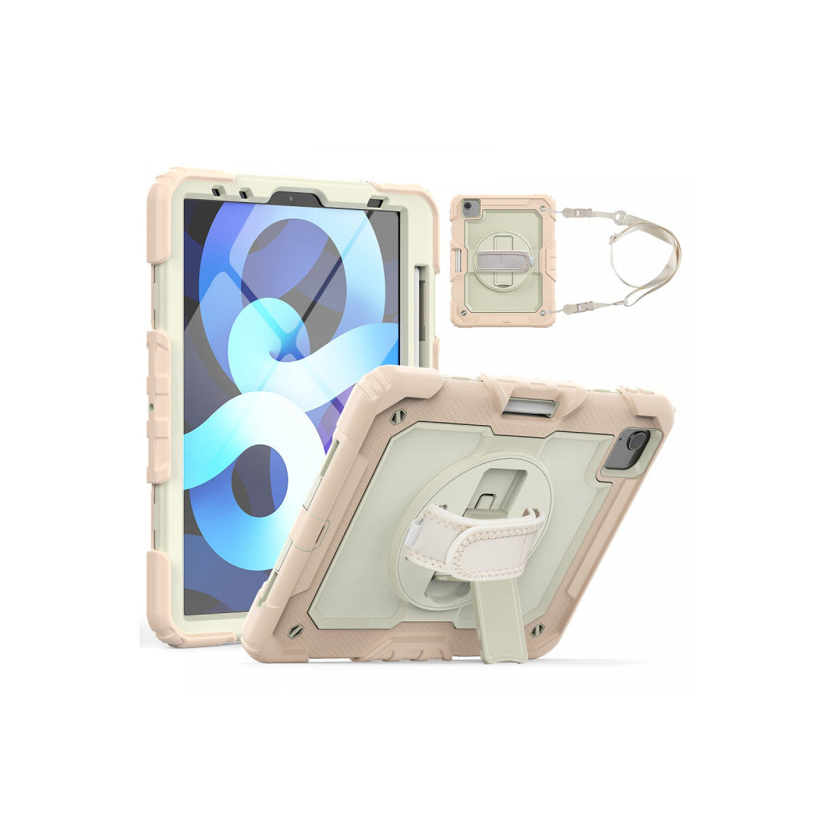 Newface iPad Pro 11 (2020) Kılıf Strap New Tablet Kapak