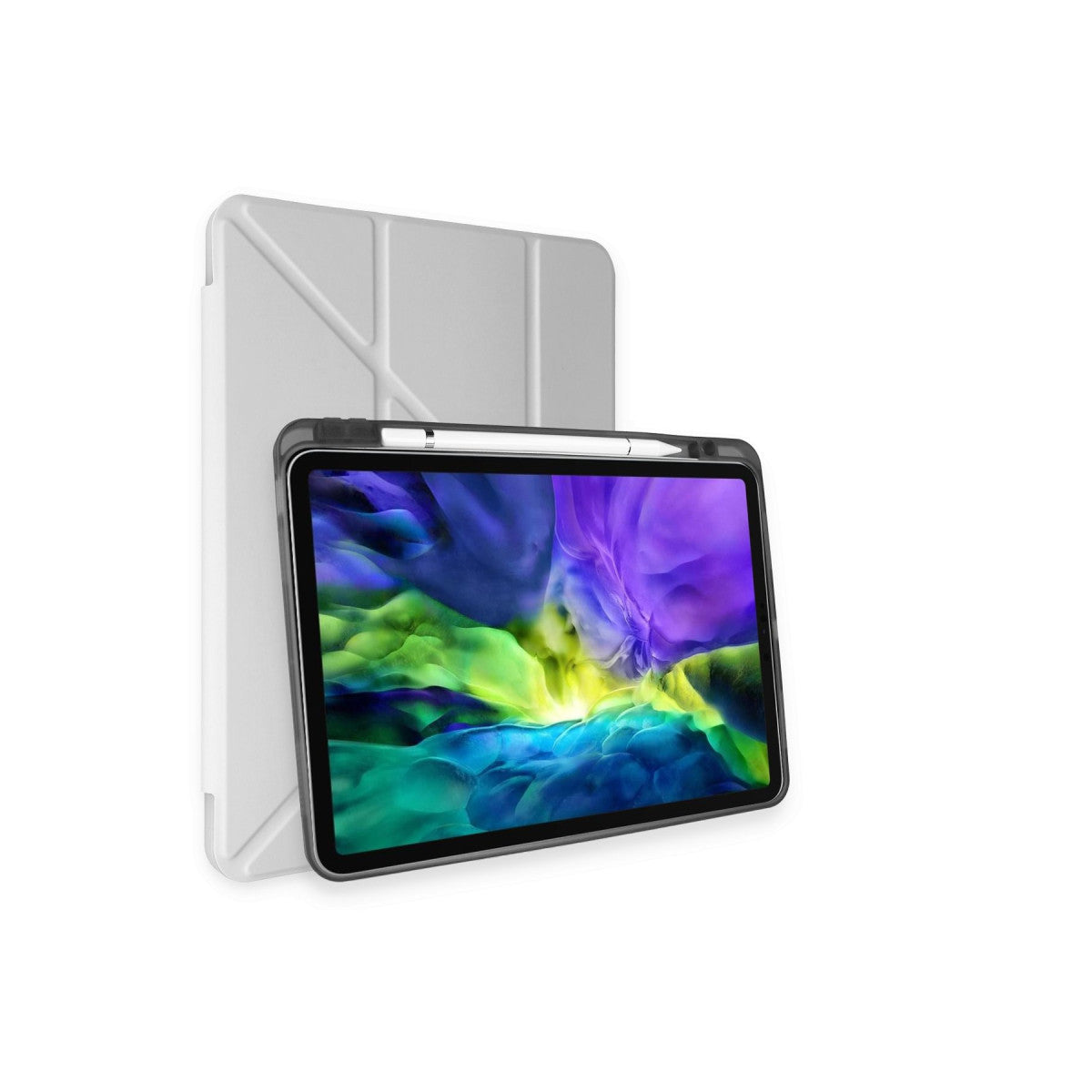 Newface iPad Pro 11 (2024) Kılıf Kalemlikli Mars Tablet Kılıfı