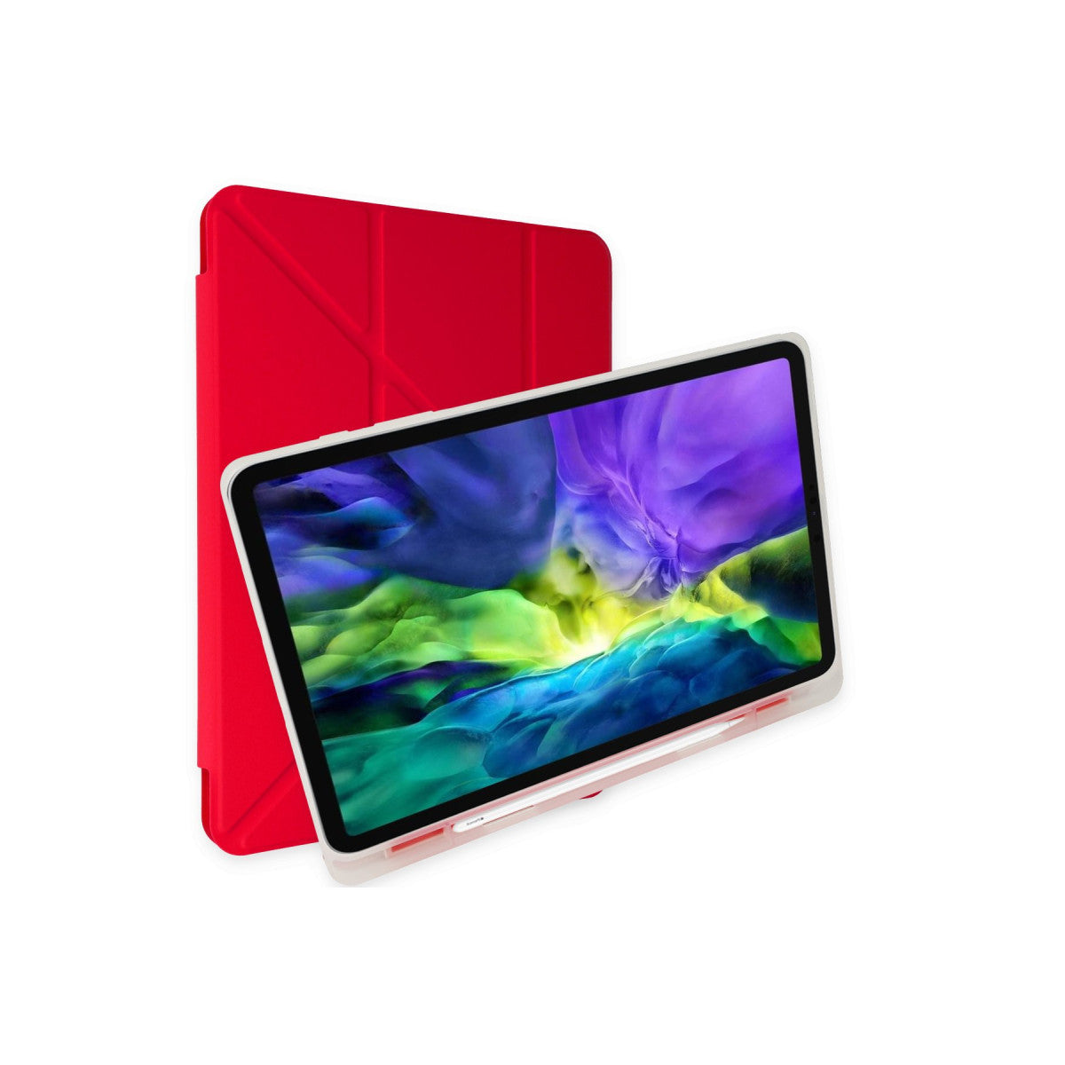 Newface iPad Pro 12.9 (2021) Kılıf Kalemlikli Mars Tablet Kılıfı