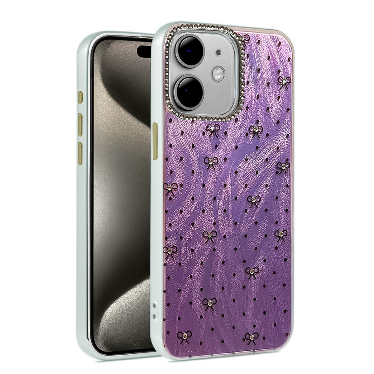 Newface iPhone 11 Kılıf Blade Aynalı Desenli Kapak