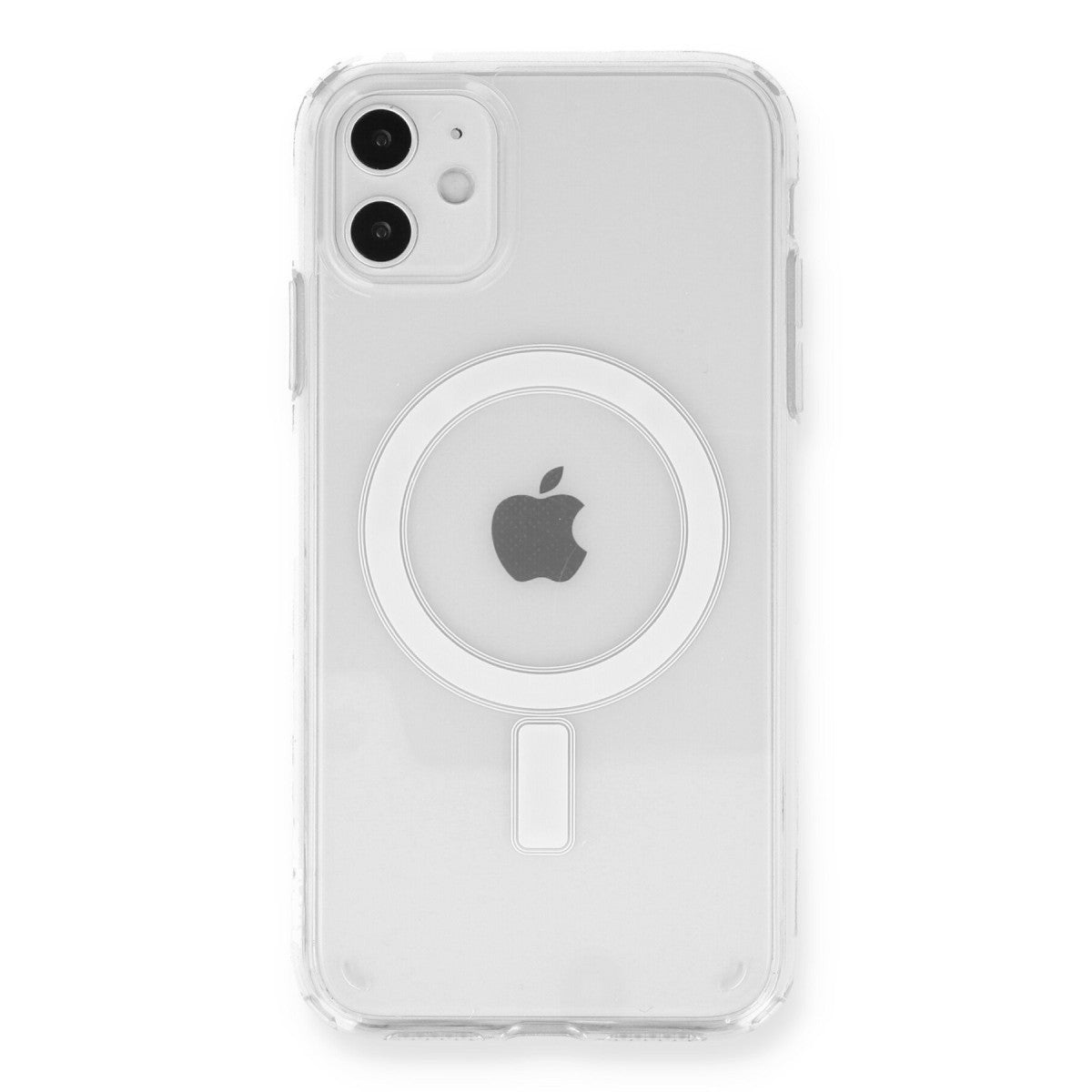 Newface iPhone 11 Kılıf Magneticsafe Şeffaf Silikon