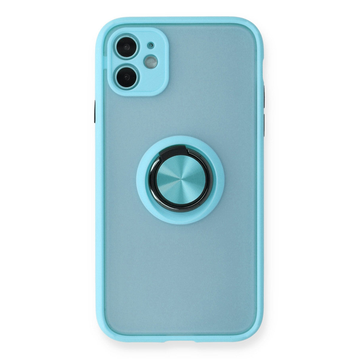 Newface iPhone 11 Kılıf Montreal Yüzüklü Silikon Kapak