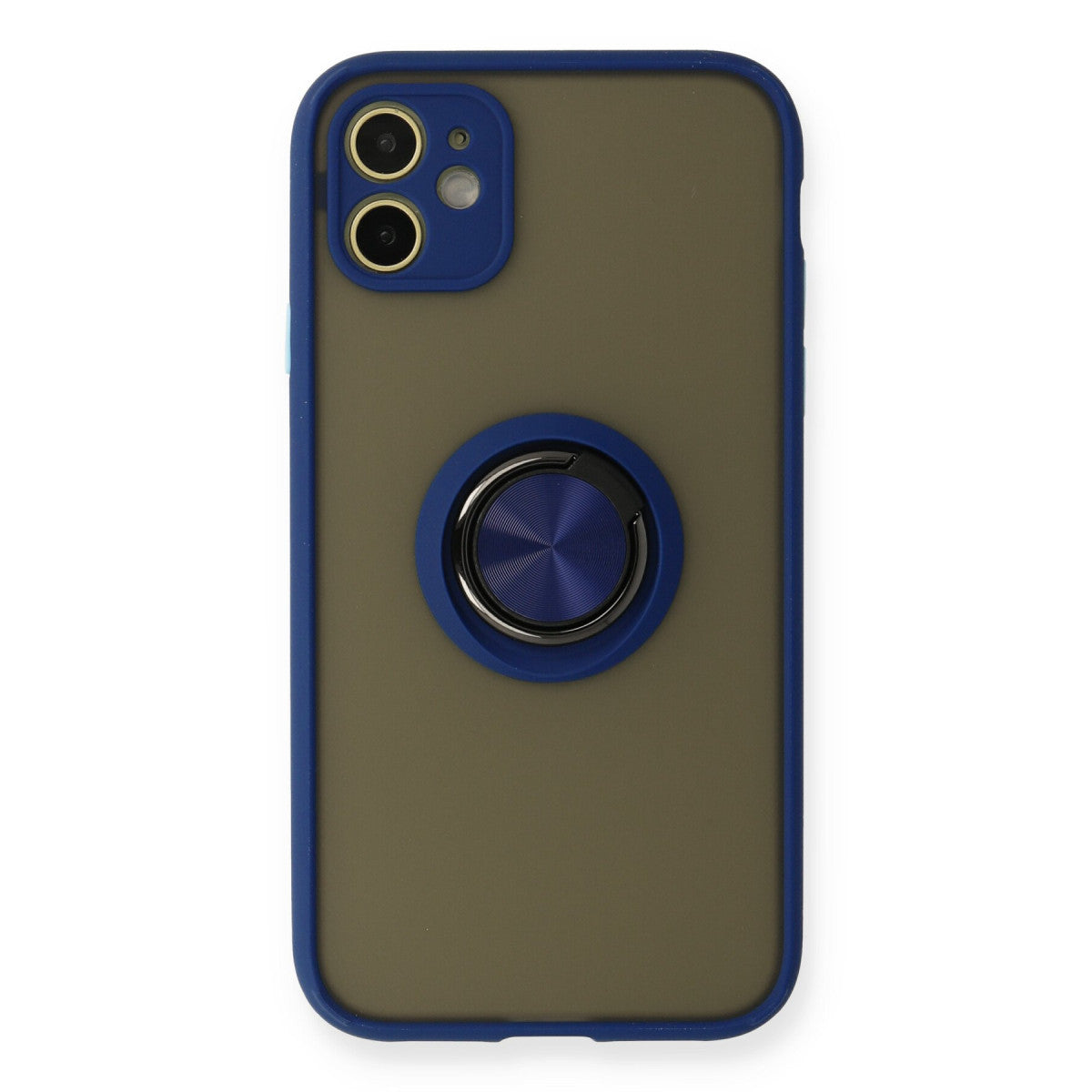 Newface iPhone 11 Kılıf Montreal Yüzüklü Silikon Kapak