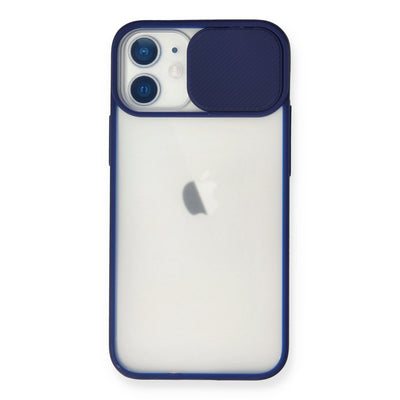Newface iPhone 11 Kılıf Palm Buzlu Kamera Sürgülü Silikon