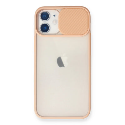 Newface iPhone 11 Kılıf Palm Buzlu Kamera Sürgülü Silikon
