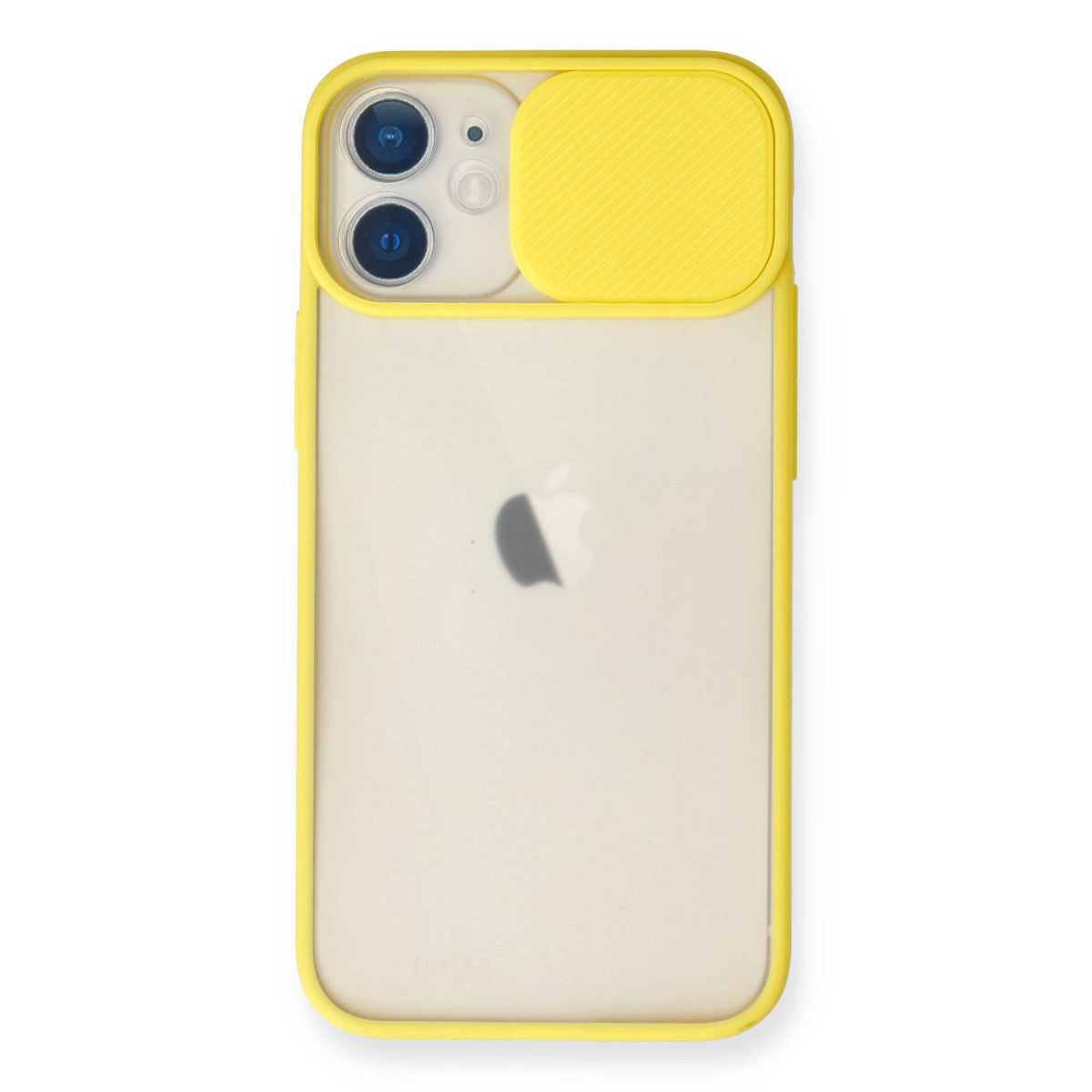 Newface iPhone 11 Kılıf Palm Buzlu Kamera Sürgülü Silikon