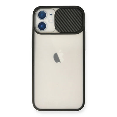 Newface iPhone 11 Kılıf Palm Buzlu Kamera Sürgülü Silikon