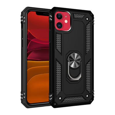 Newface iPhone 11 Kılıf Sofya Yüzüklü Silikon Kapak