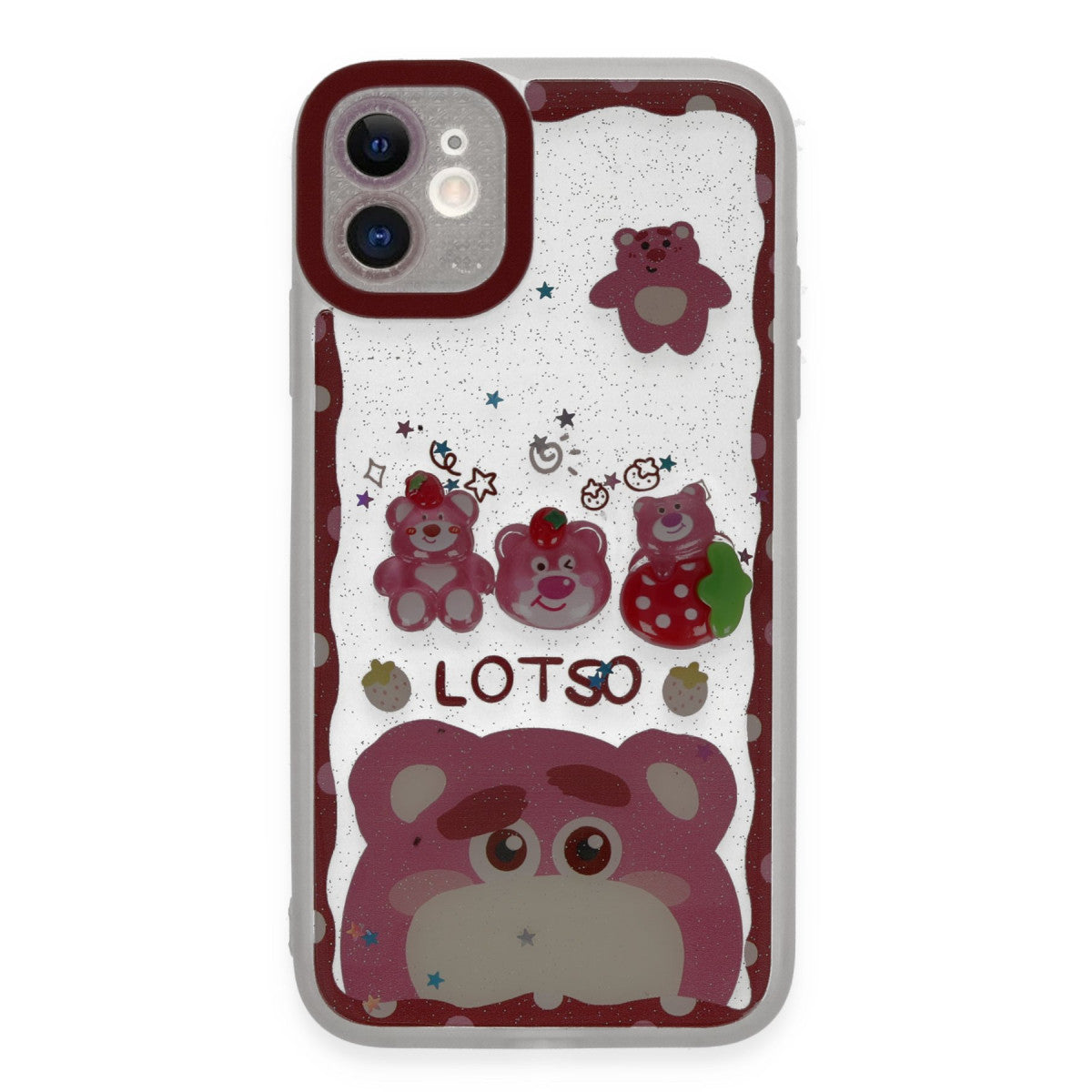 Newface iPhone 11 Kılıf Sweet Desenli Silikon Kapak