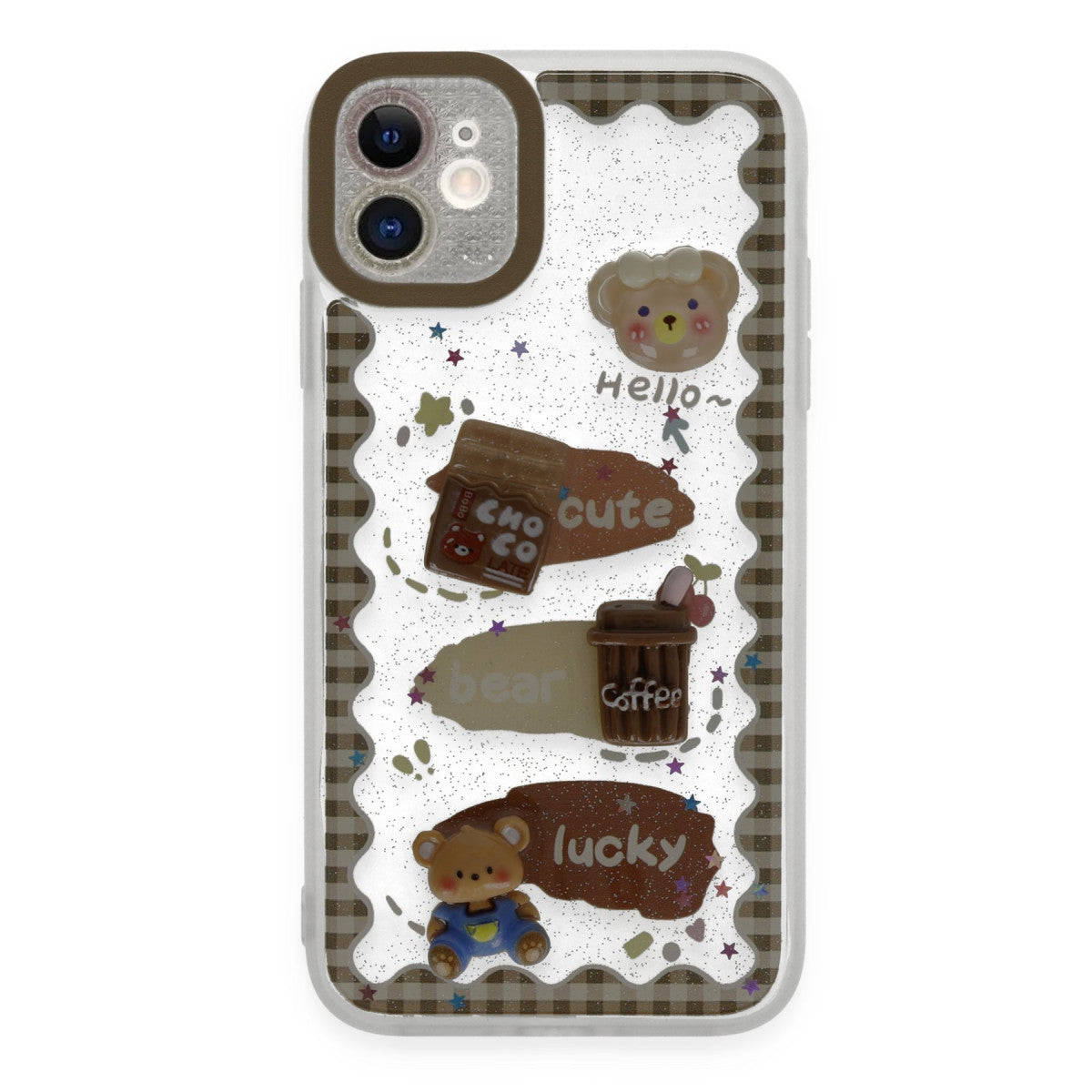 Newface iPhone 11 Kılıf Sweet Desenli Silikon Kapak