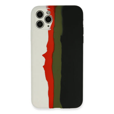 Newface iPhone 11 Pro Kılıf Ebruli Lansman Silikon