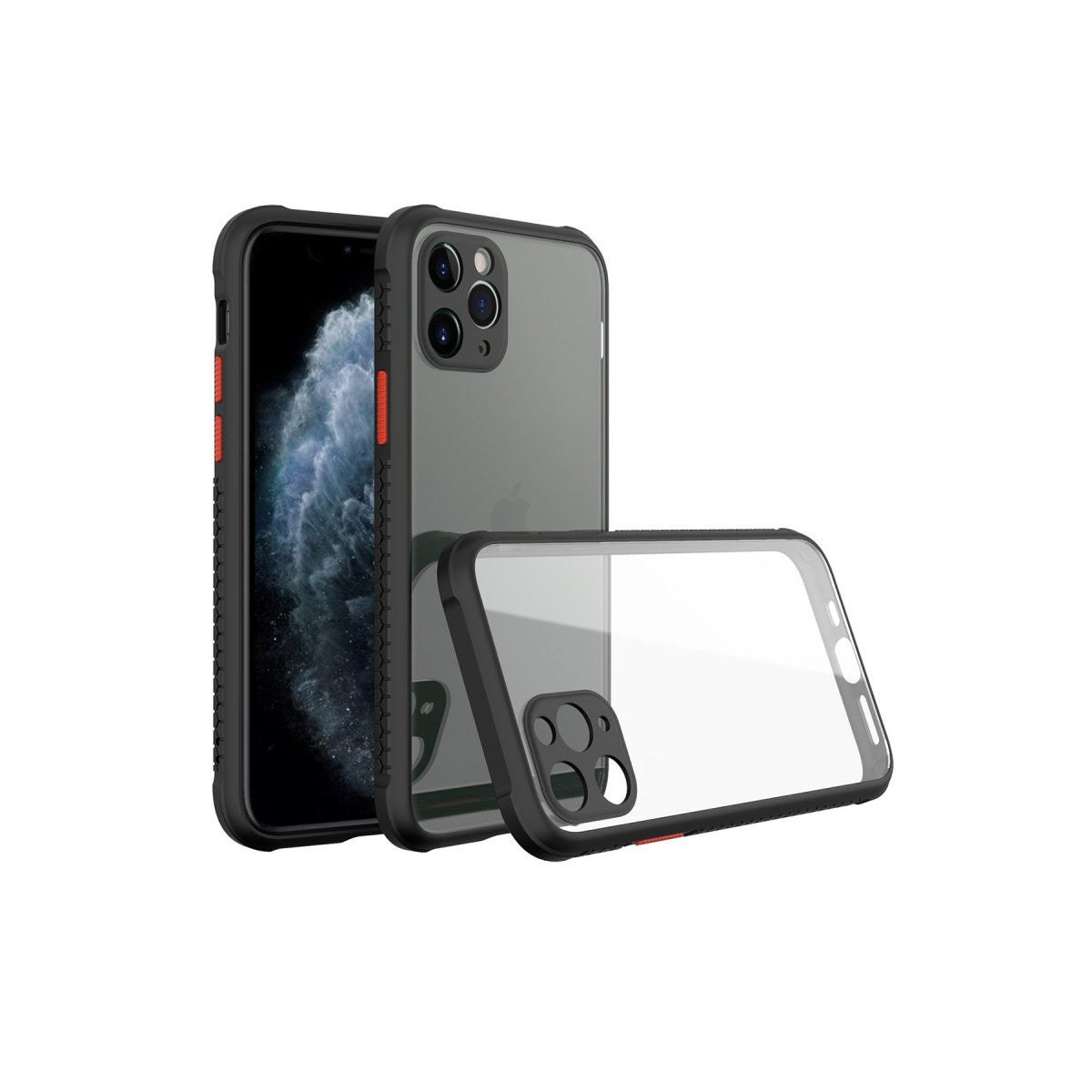 Newface iPhone 11 Pro Kılıf Miami Şeffaf Silikon
