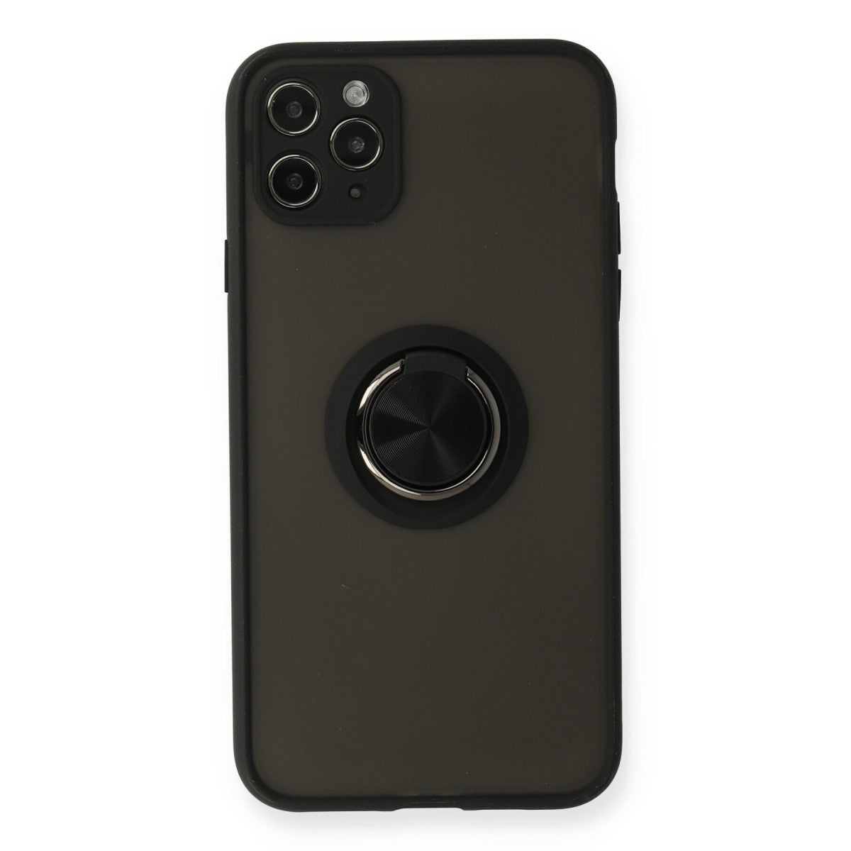 Newface iPhone 11 Pro Kılıf Montreal Yüzüklü Silikon Kapak