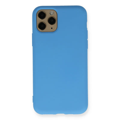 Newface iPhone 11 Pro Kılıf Nano içi Kadife Silikon- Lila