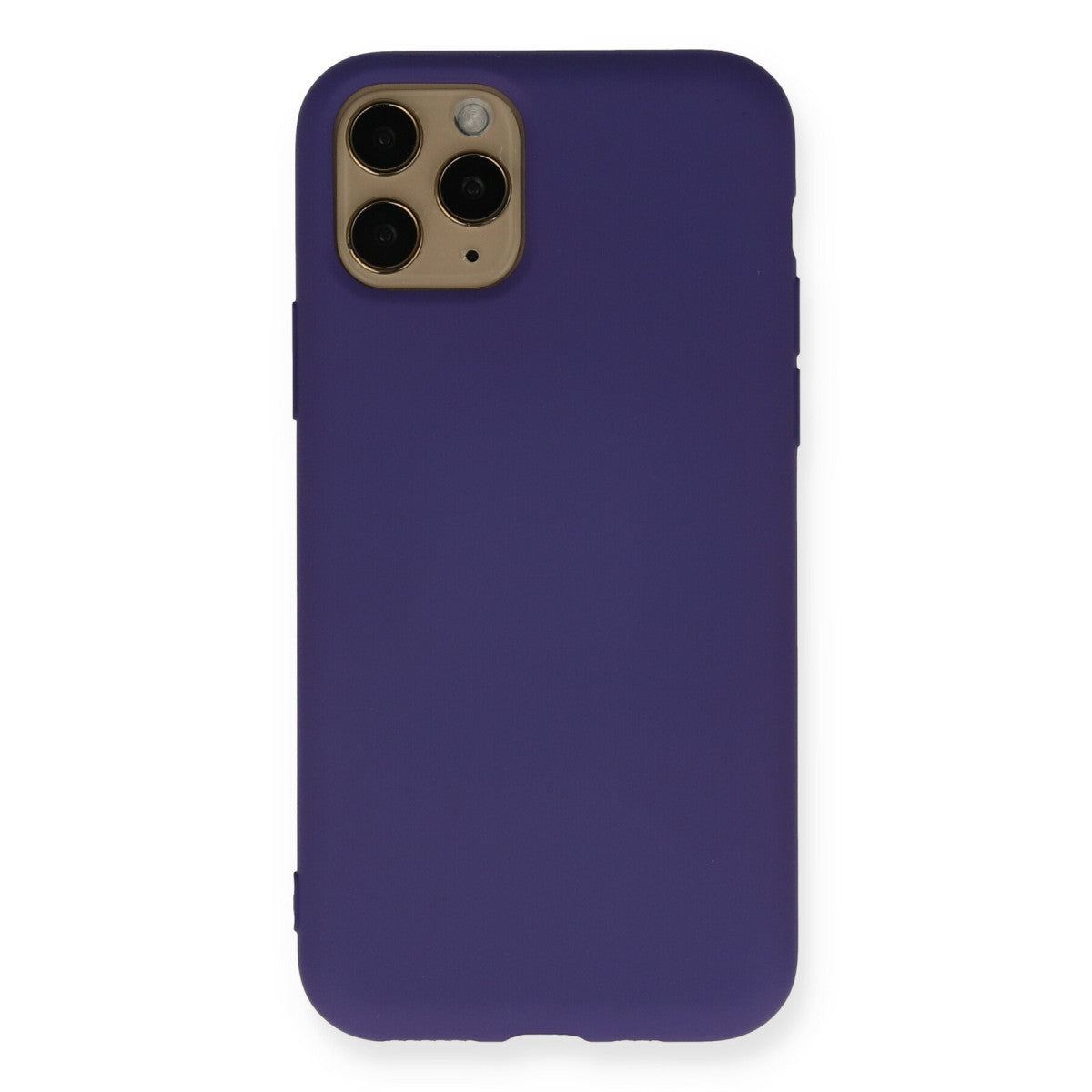 Newface iPhone 11 Pro Kılıf Nano içi Kadife Silikon- Lila