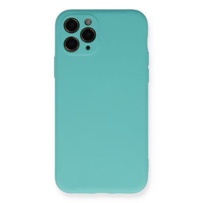 Newface iPhone 11 Pro Kılıf Nano içi Kadife Silikon- Lila