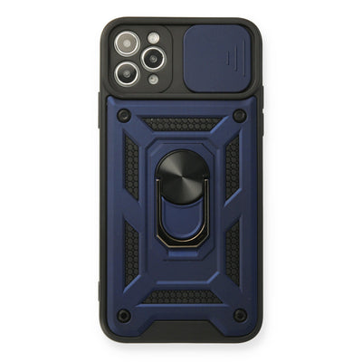 Newface iPhone 11 Pro Kılıf Pars Lens Yüzüklü Silikon