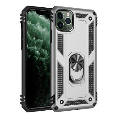 Newface iPhone 11 Pro Kılıf Sofya Yüzüklü Silikon Kapak