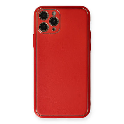 Newface iPhone 11 Pro Max Kılıf Coco Deri Silikon Kapak