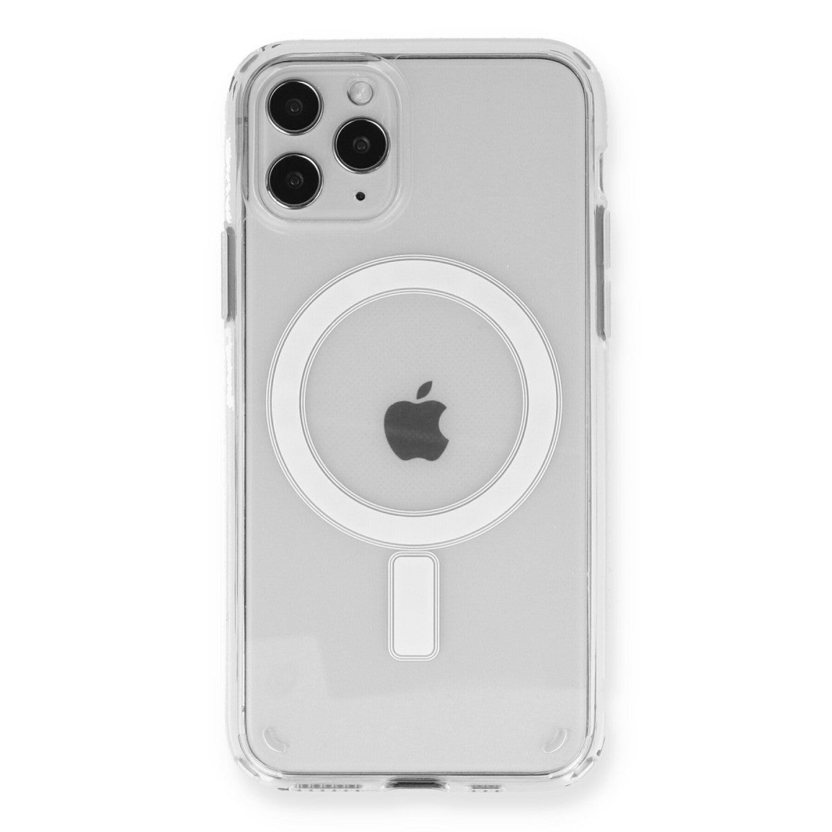 Newface iPhone 11 Pro Max Kılıf Magneticsafe Şeffaf Silikon