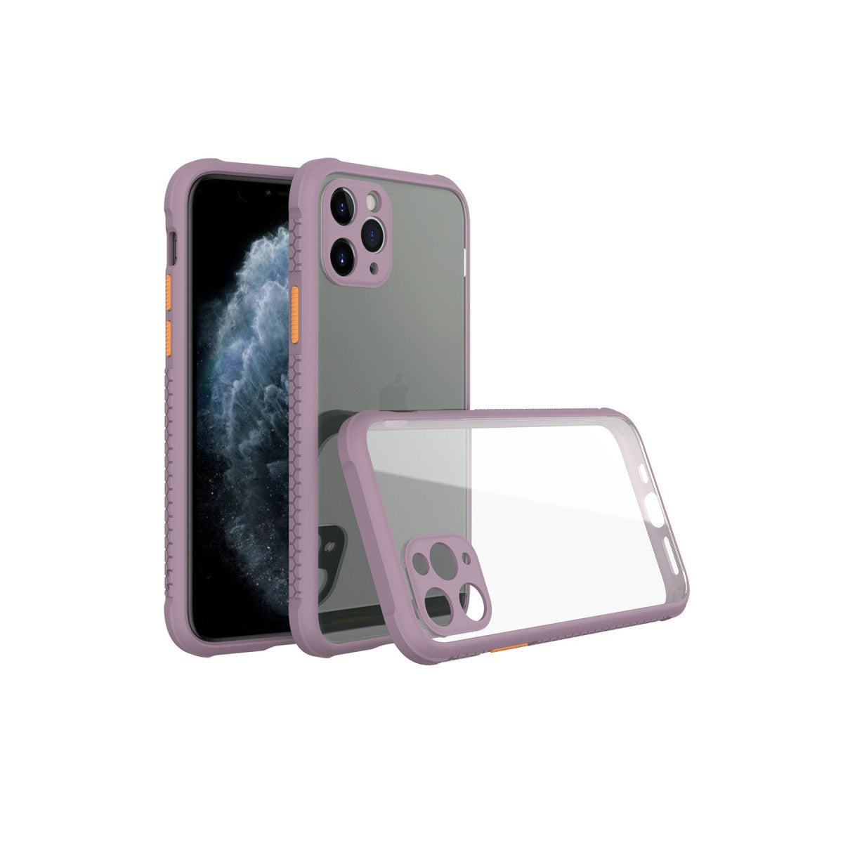 Newface iPhone 11 Pro Max Kılıf Miami Şeffaf Silikon