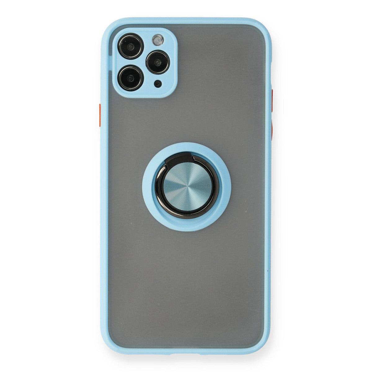 Newface iPhone 11 Pro Max Kılıf Montreal Yüzüklü Silikon Kapak