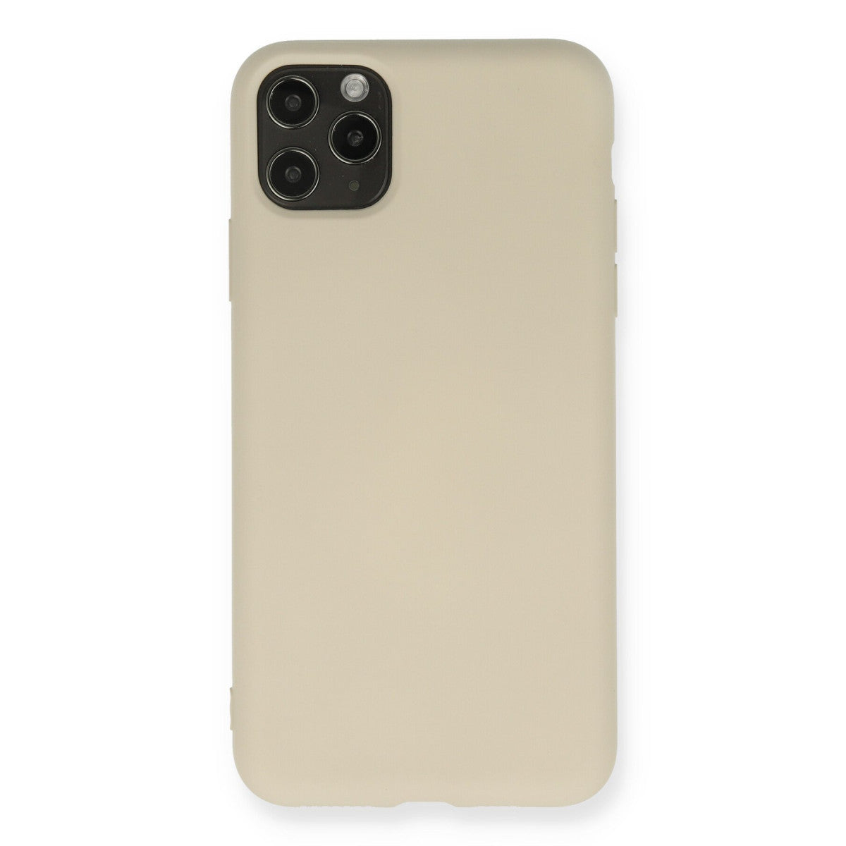 Newface iPhone 11 Pro Max Kılıf Nano içi Kadife Silikon- Yeşil