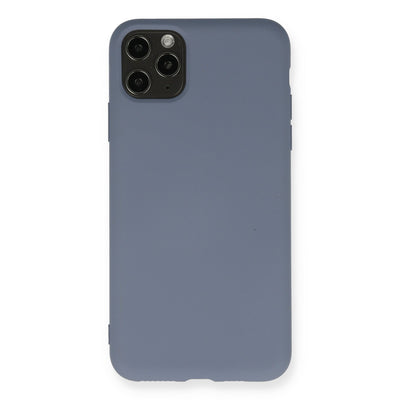 Newface iPhone 11 Pro Max Kılıf Nano içi Kadife Silikon- Yeşil