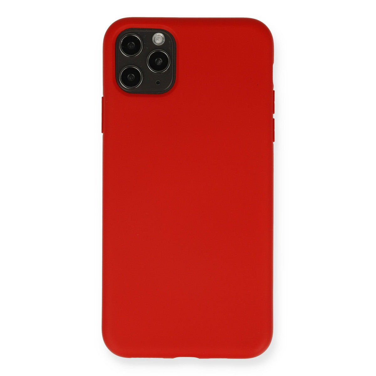 Newface iPhone 11 Pro Max Kılıf Nano içi Kadife Silikon- Yeşil