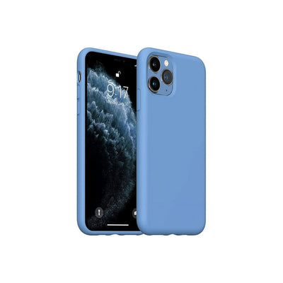 Newface iPhone 11 Pro Max Kılıf Nano içi Kadife Silikon- Yeşil