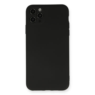 Newface iPhone 11 Pro Max Kılıf Nano içi Kadife Silikon- Yeşil